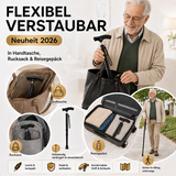 Kompakter Taschen-Gehstock | 41–86 cm