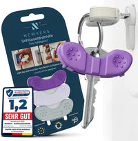 NEWKERS® [3er] Schlüsseldrehhilfe – Ergonomische Schlüsselhilfe für Senioren | Menschen mit eingeschränkter Mobilität | Geschenk für Frauen Männer Kinder | Schlüsselanhänger | Alltagshelfer