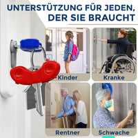 NEWKERS® Schlüsseldrehhilfe [3er] – Ergonomische Schlüsselhilfe für Senioren | Menschen mit eingeschränkter Mobilität | Geschenk für Frauen Männer Schlüsselanhänger Schlüsselbrett Schlüsselkasten