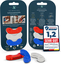 NEWKERS® [3er] Schlüsseldrehhilfe – Ergonomische Schlüsselhilfe für Senioren | Menschen mit eingeschränkter Mobilität | Geschenk für Frauen Männer Kinder | Schlüsselanhänger | Alltagshelfer