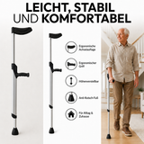 Newkers Unterarmkrücke Silber – Leicht, stabil und komfortabel