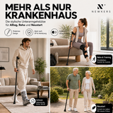 Höhenverstellbare Achselstütze | 80-100 cm